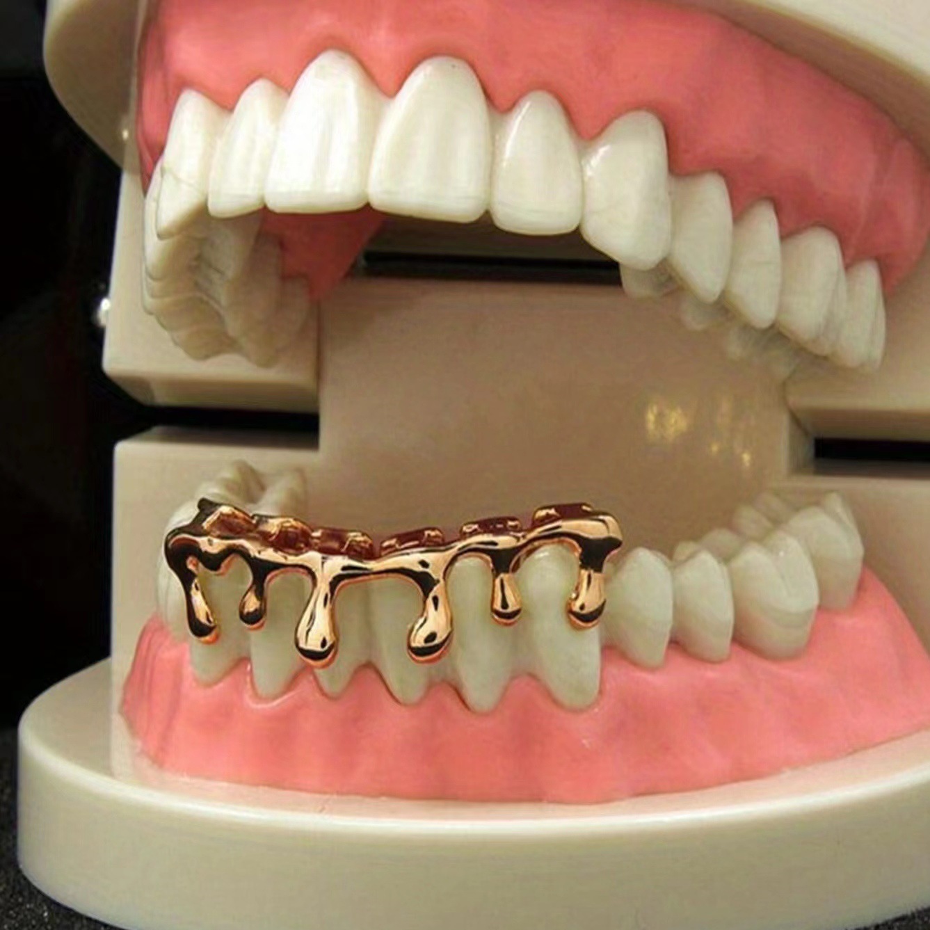 Body Jewelry Gold Plated - Adornos dentales chapados en oro de