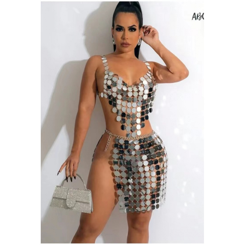 Body Jewelry Vest - Chaleco de joyería para el cuerpo
