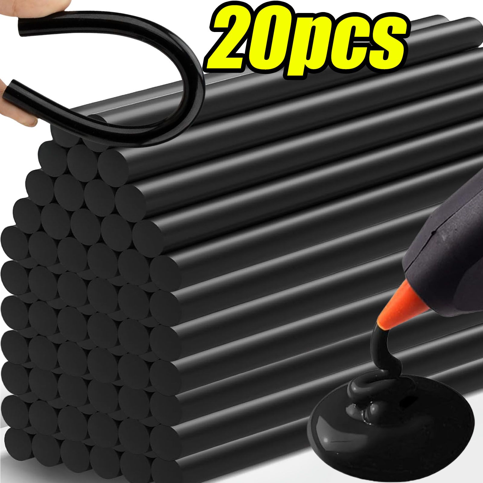 Body Jewelry Glue - Barras de pegamento termofusible para coche,