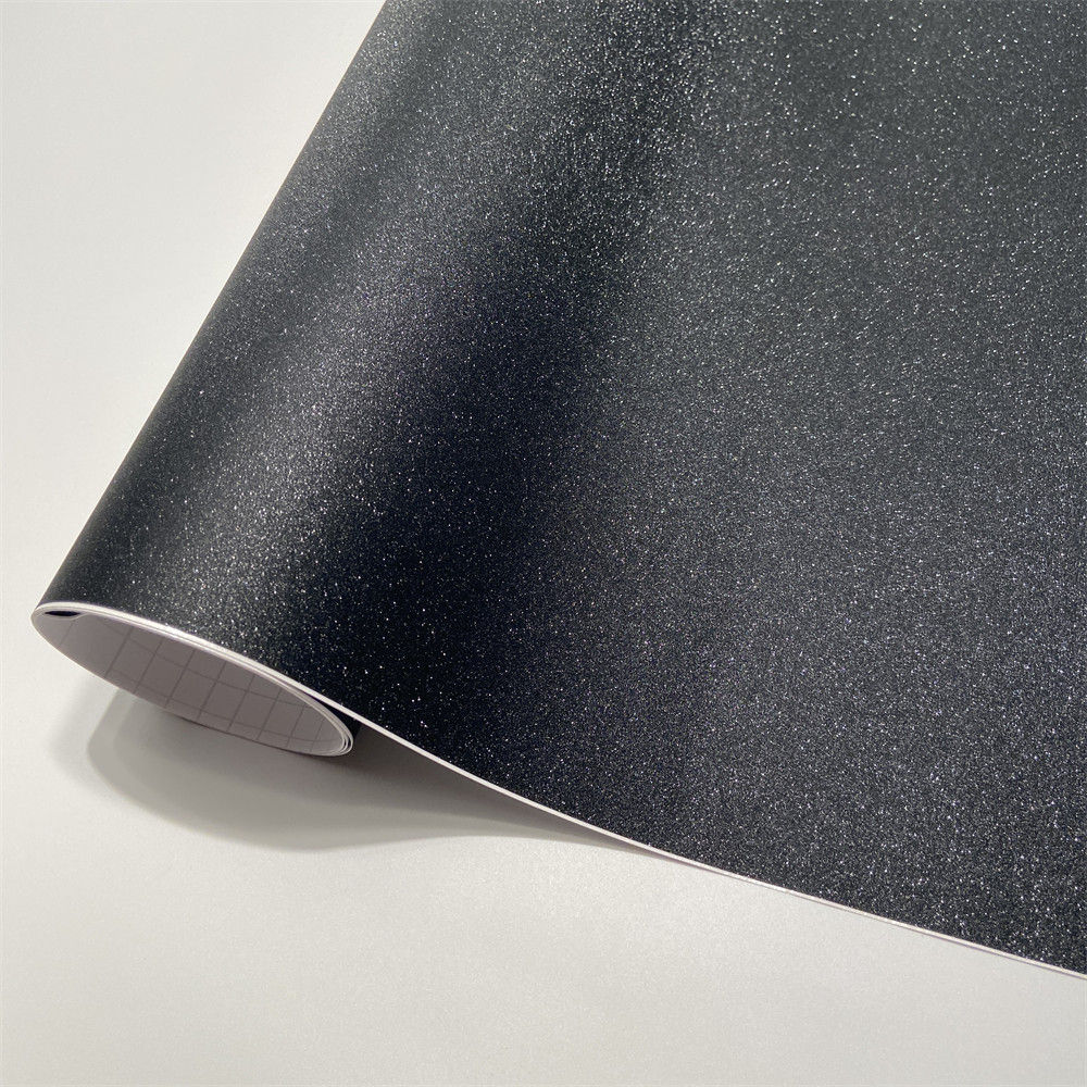 Body Jewelry Glue - Sandy Glitter Black Diamond Vinyl Wrap