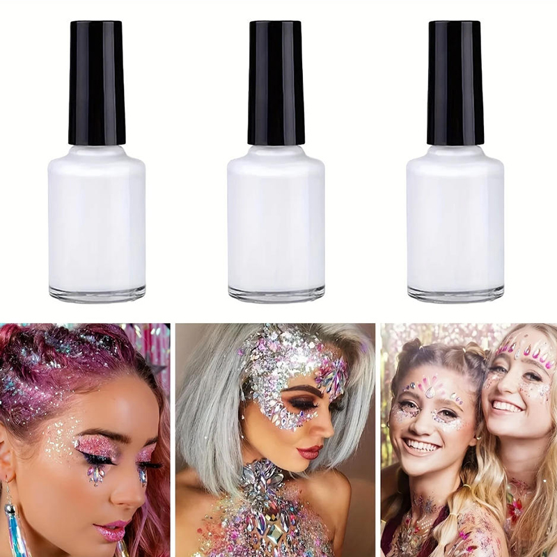 Body Jewelry Glue - Paquete de 3 adhesivos de pegamento
