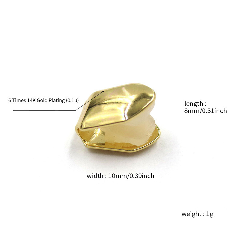 Nuevas 1-3 Piezas de Capas Den - Body Jewelry Gold Plated reseña y precio
