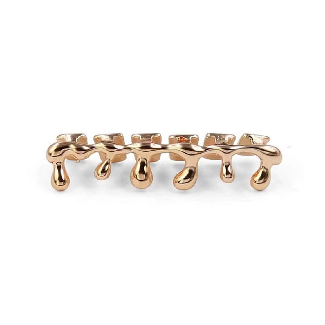 Adornos dentales chapados en o - Body Jewelry Gold Plated reseña y precio