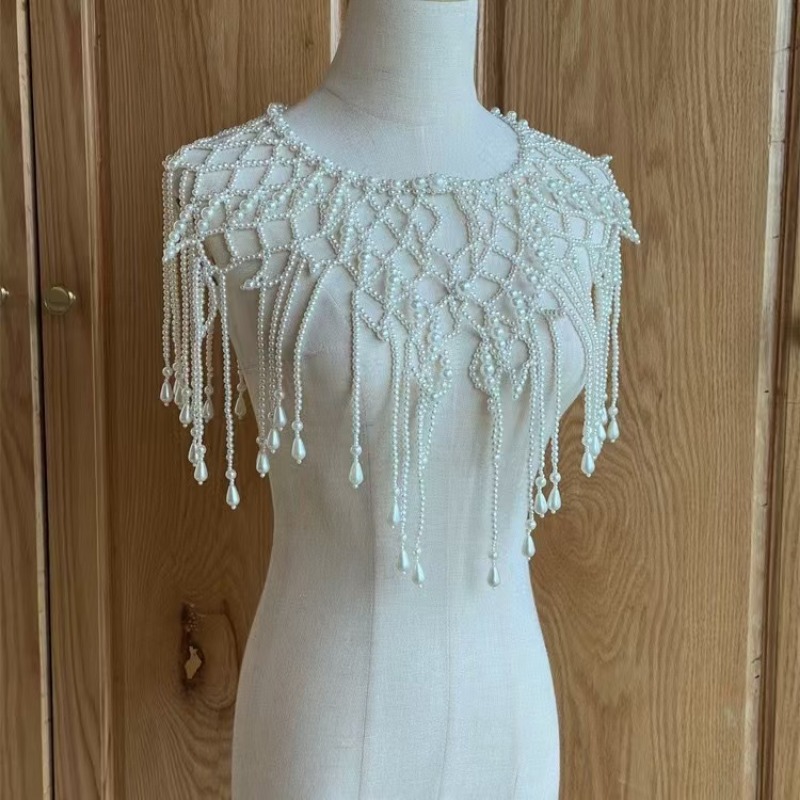 Chaleco tipo chal con cuentas  - Body Jewelry Vest reseña y precio