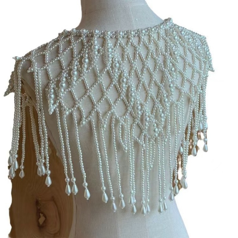 Chaleco tipo chal con cuentas  - Body Jewelry Vest reseña y precio