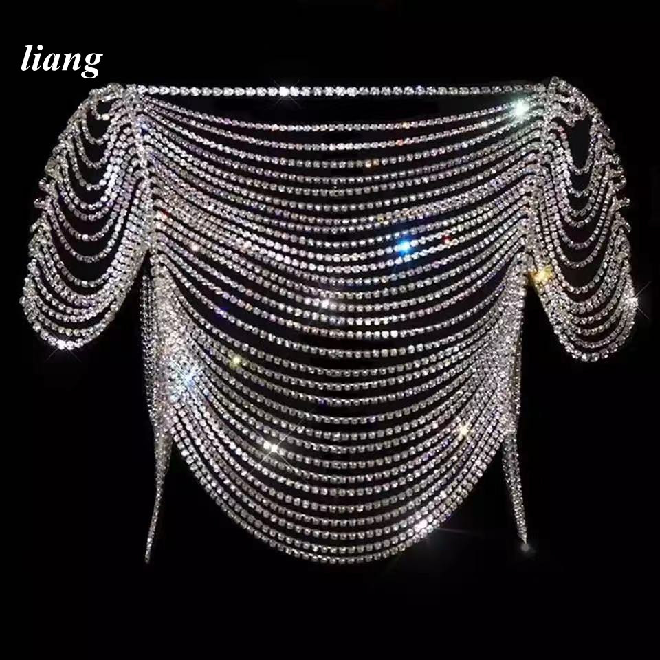 Cadena de cuerpo sexy Bikini C - Body Jewelry Vest reseña y precio