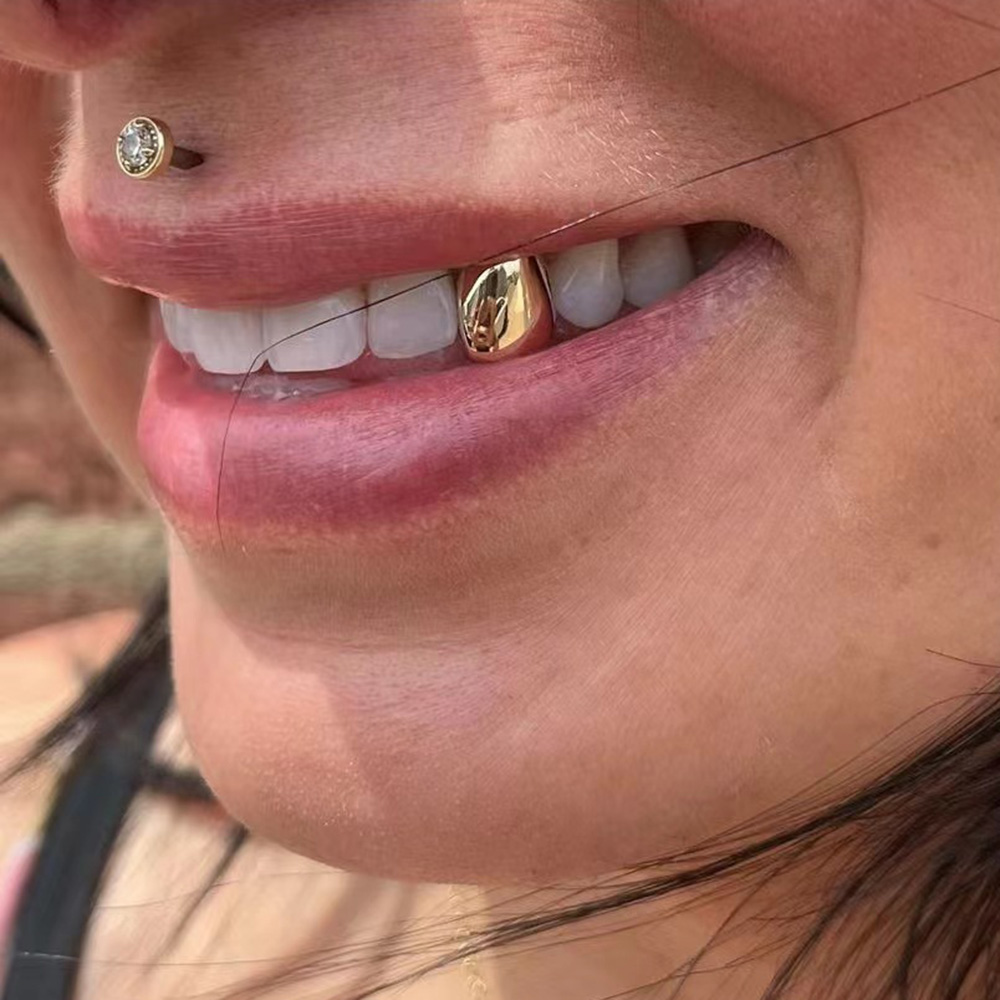 RACHELZ HipHop clásico de un s - Body Jewelry Gold Plated reseña y precio