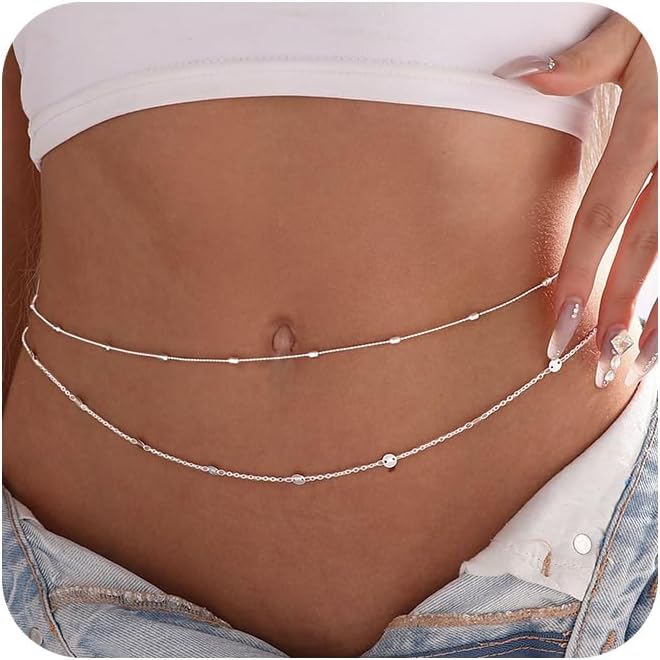 Cadena para el cuerpo impermea - Body Jewelry Gold Plated reseña y precio