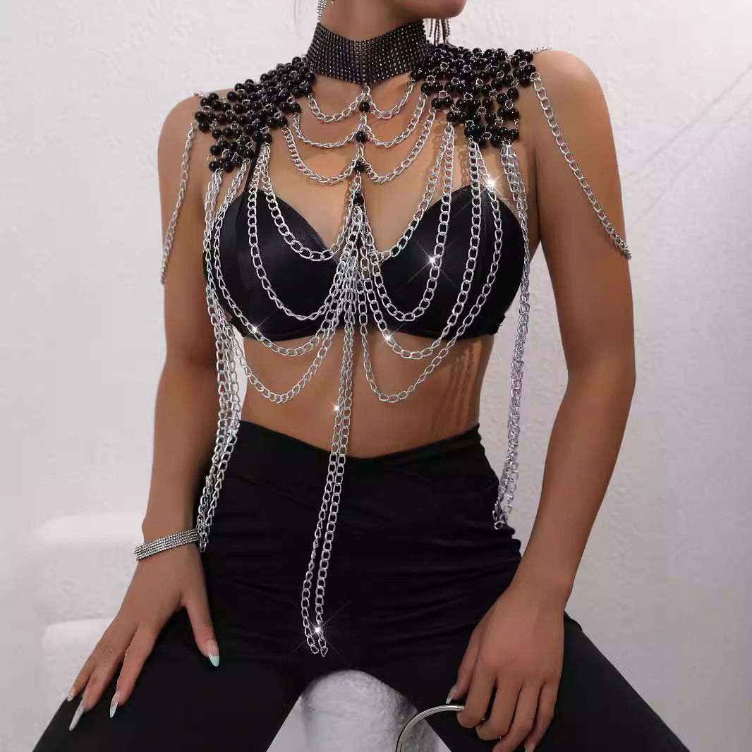 Bikini para mujer, chaleco de  - Body Jewelry Vest reseña y precio