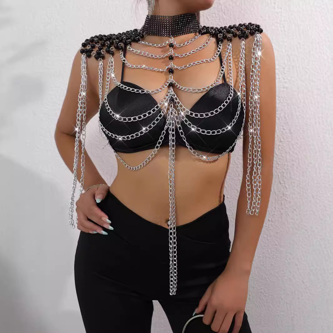 Bikini para mujer, chaleco de  - Body Jewelry Vest reseña y precio