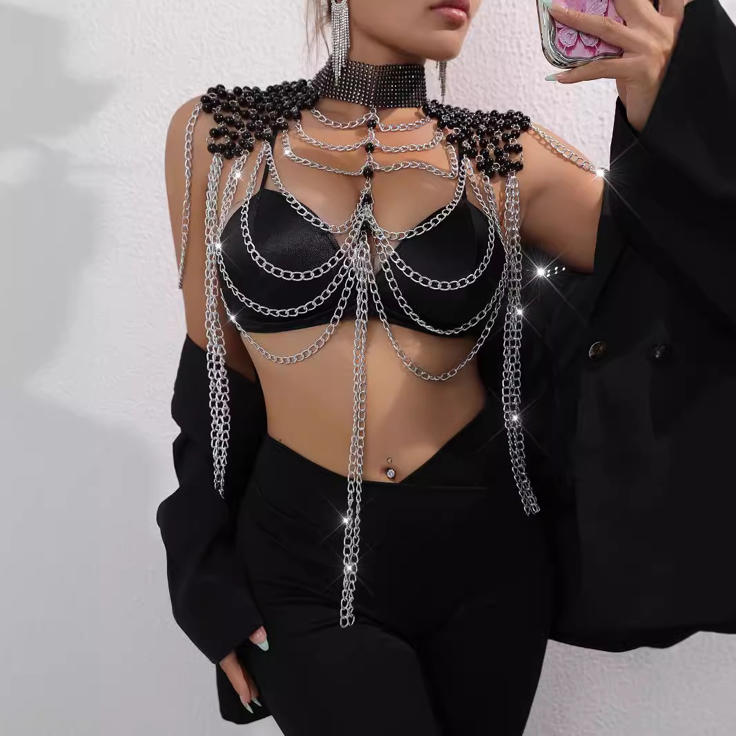 Bikini para mujer, chaleco de  - Body Jewelry Vest reseña y precio