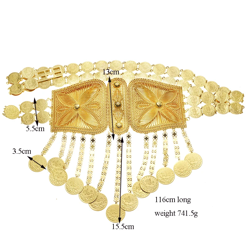 Joyería de boda de lujo kurda, - Body Jewelry Gold Plated reseña y precio
